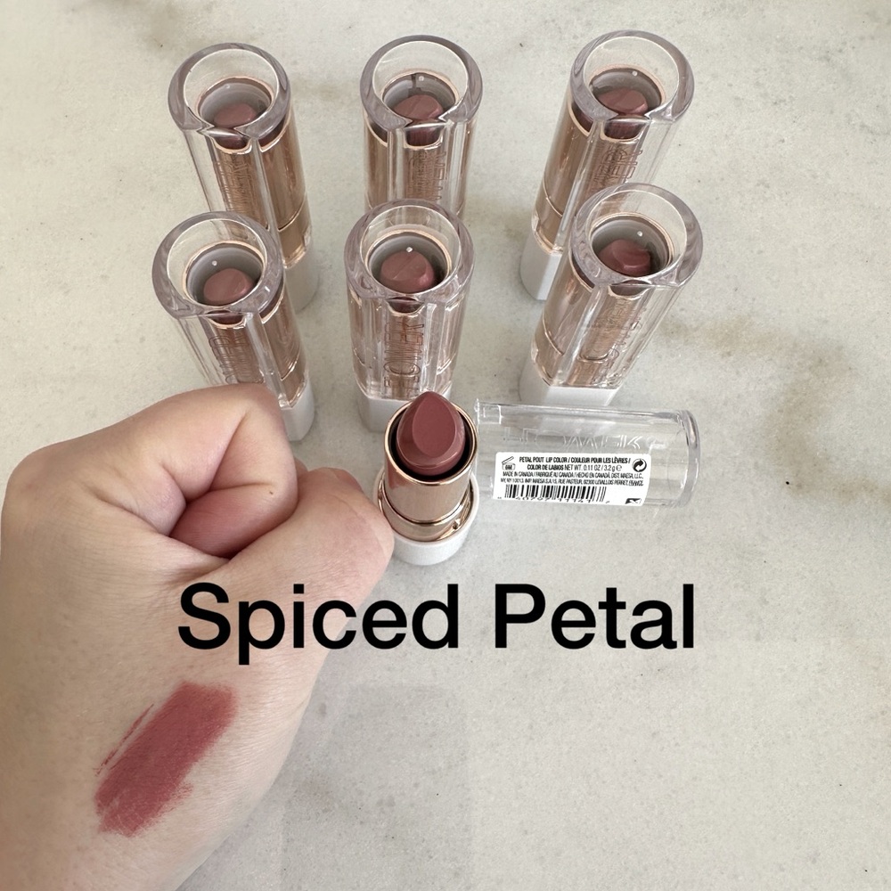 Spiced Petal Cream Lipstick Flower Beauty